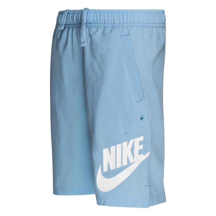 Nike Shorts NSW Woven - Blå/Hvid Børn thumbnail