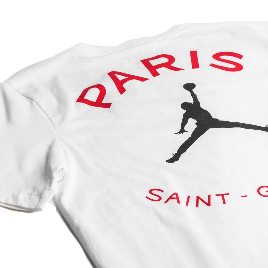 Nike Paris Saint Germain T-Shirt Logo Jordan x PSG - White