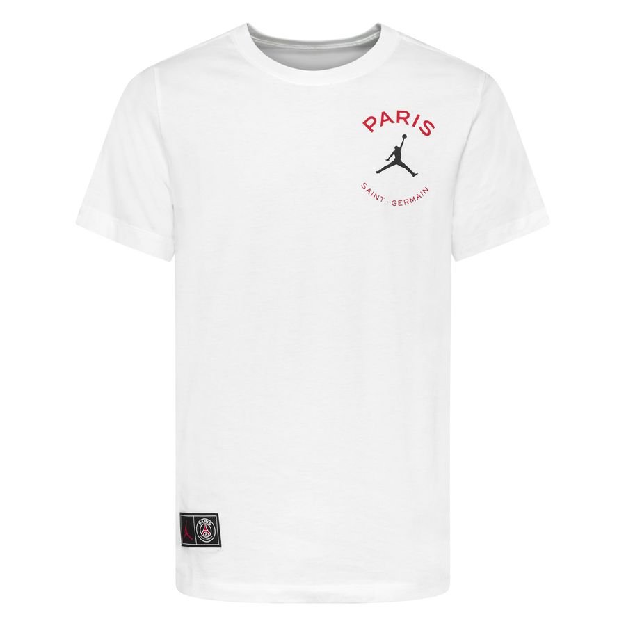 Nike Paris Saint Germain T-Shirt Logo Jordan x PSG - White