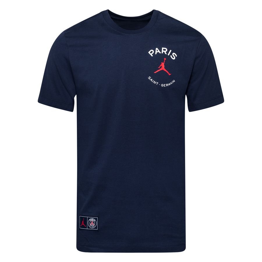 Paris Saint-Germain T-Shirt Logo Jordan x PSG - Navy