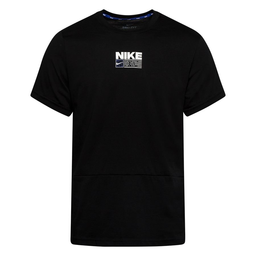 Nike T-Shirt Dry - Sort/Hvid thumbnail
