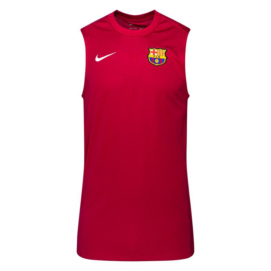 Ærmeløs FC Barcelona Strike-fodboldtrøje til mænd thumbnail