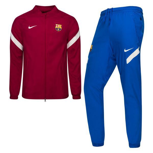Barcelona Tracksuit Dri-FIT Strike - Noble Red/Pale Ivory/Blue | www ...