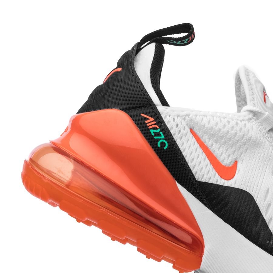 جسم الانسان من الخلف Nike Sneaker Air Max 270 - White/Turf Orange/Green/Black Kids ... جسم الانسان من الخلف