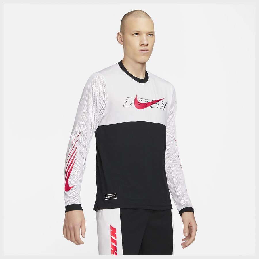 Nike Træningstrøje Sport Clash - Hvid/Sort thumbnail
