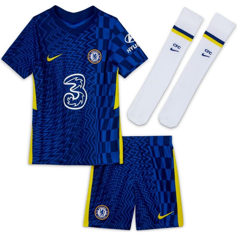 Chelsea Hjemmebanetrøje 2021/22 Mini-Kit Børn