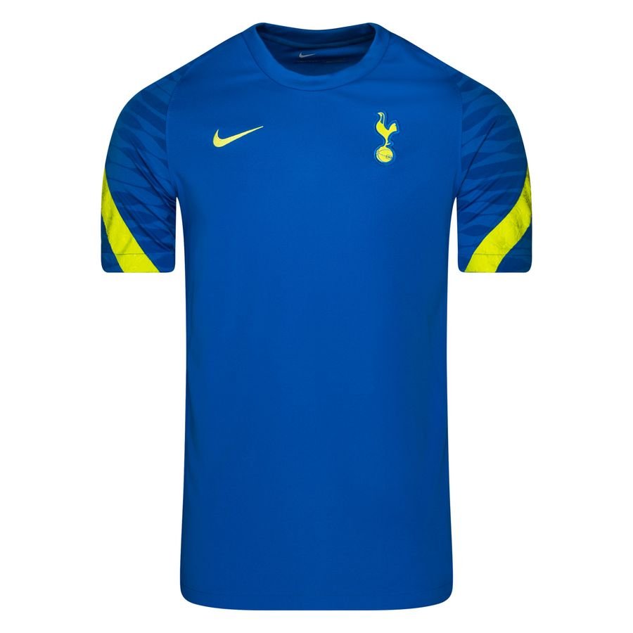 Tottenham Trænings T-Shirt Dri-FIT Strike - Blå/Neon Grøn thumbnail