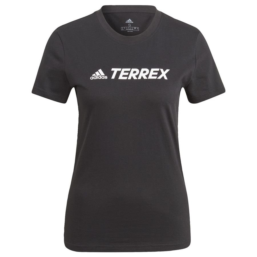 Terrex Better Cotton Classic Logo T-shirt Sort thumbnail