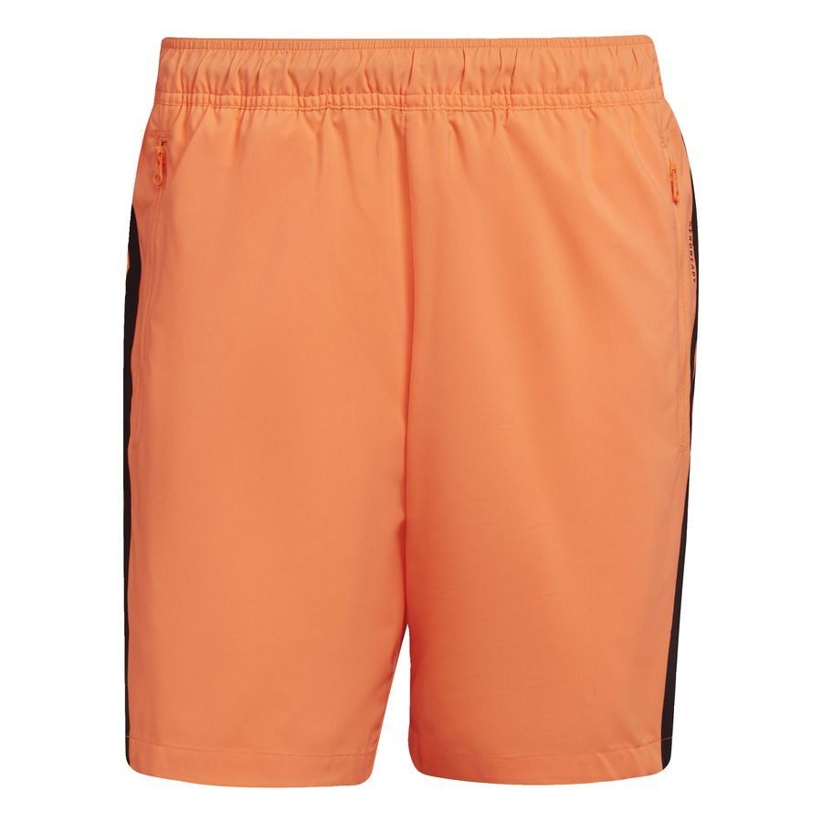 adidas Sportswear Woven 3 Stripes Shorts Orange