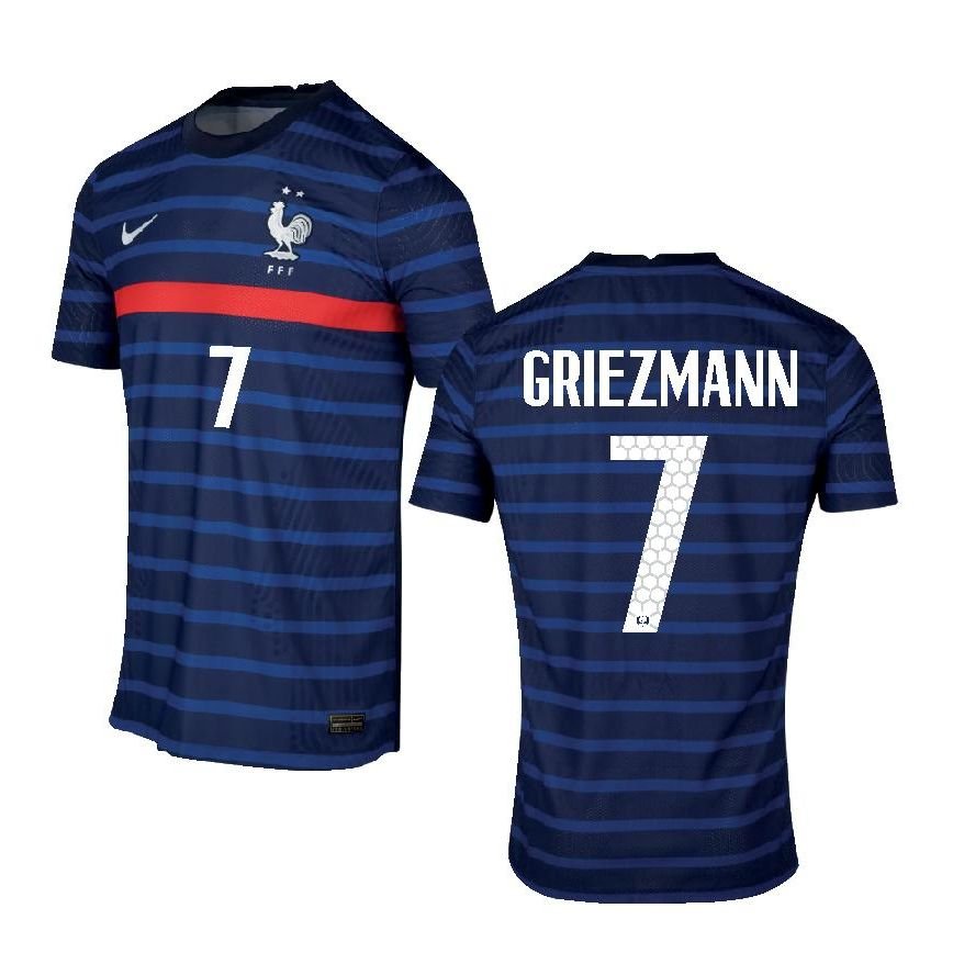 France Home Shirt EURO 2020 GRIEZMANN 7 | www.unisportstore.com