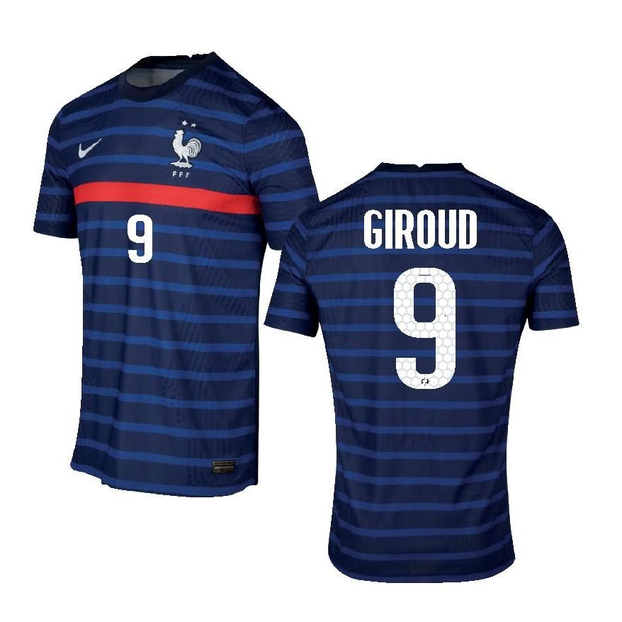 Frankrig Hjemmebanetrøje EURO 2020 GIROUD 9