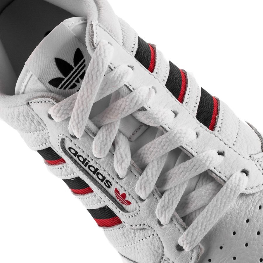 Sneaker Stripes Originals White/Collegiate - Footwear Continental adidas 80 Red Navy/Vivid