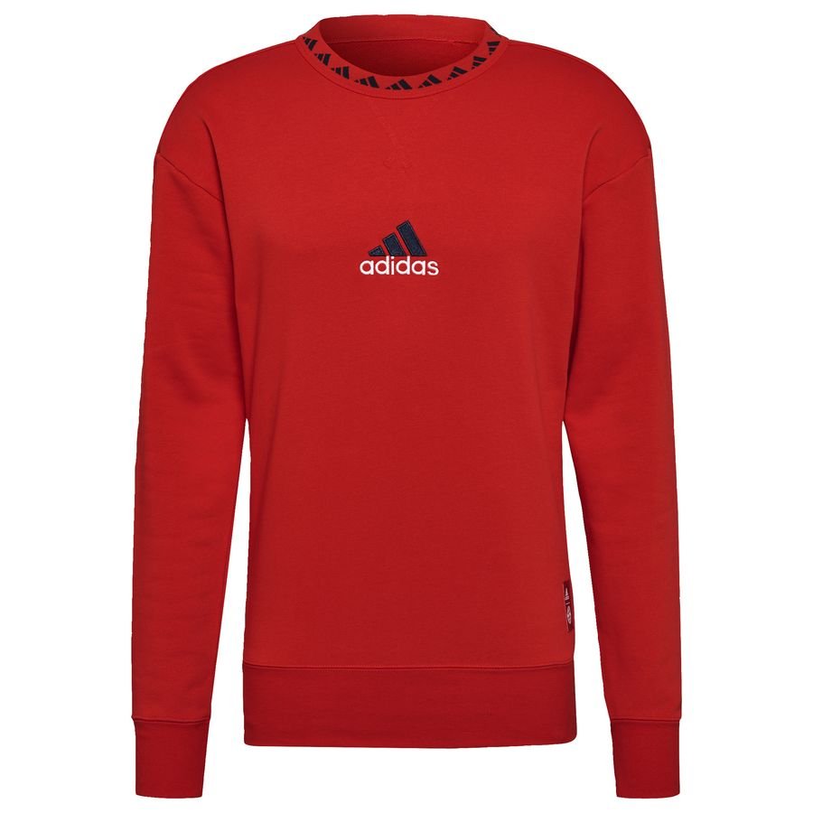 Bayern München Sweatshirt Icon - Röd