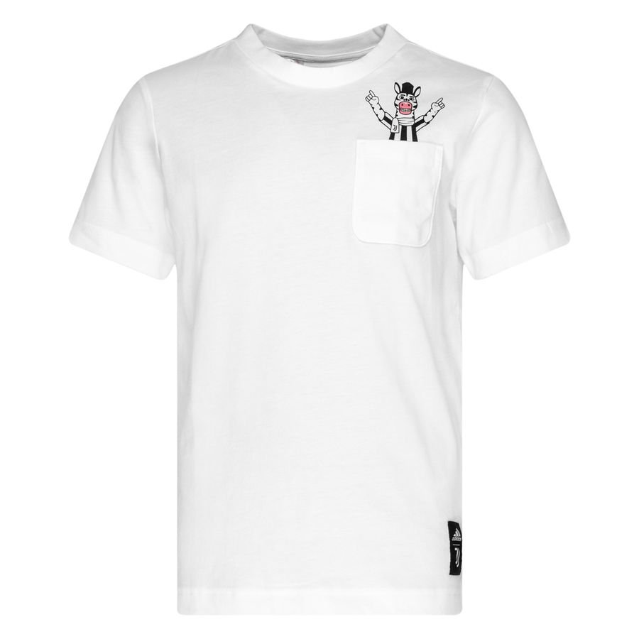Juventus T-Shirt - Hvid/Sort Børn thumbnail