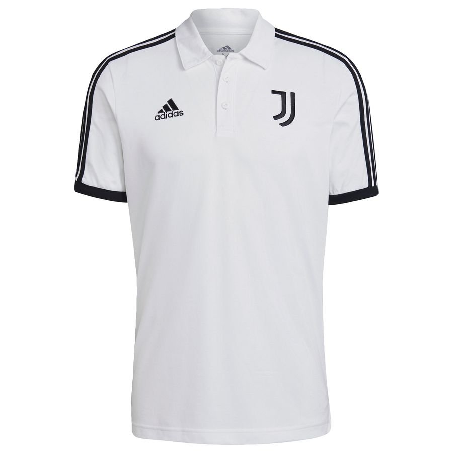 adidas Juventus Polo 3-Stripes - Hvid/Sort thumbnail