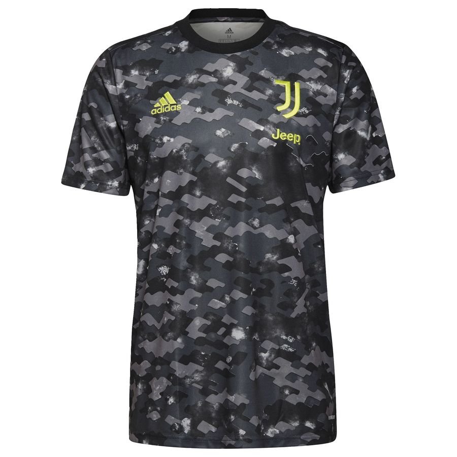 adidas Juventus Tränings T-Shirt Pre Match - Grå/Grå/Svart