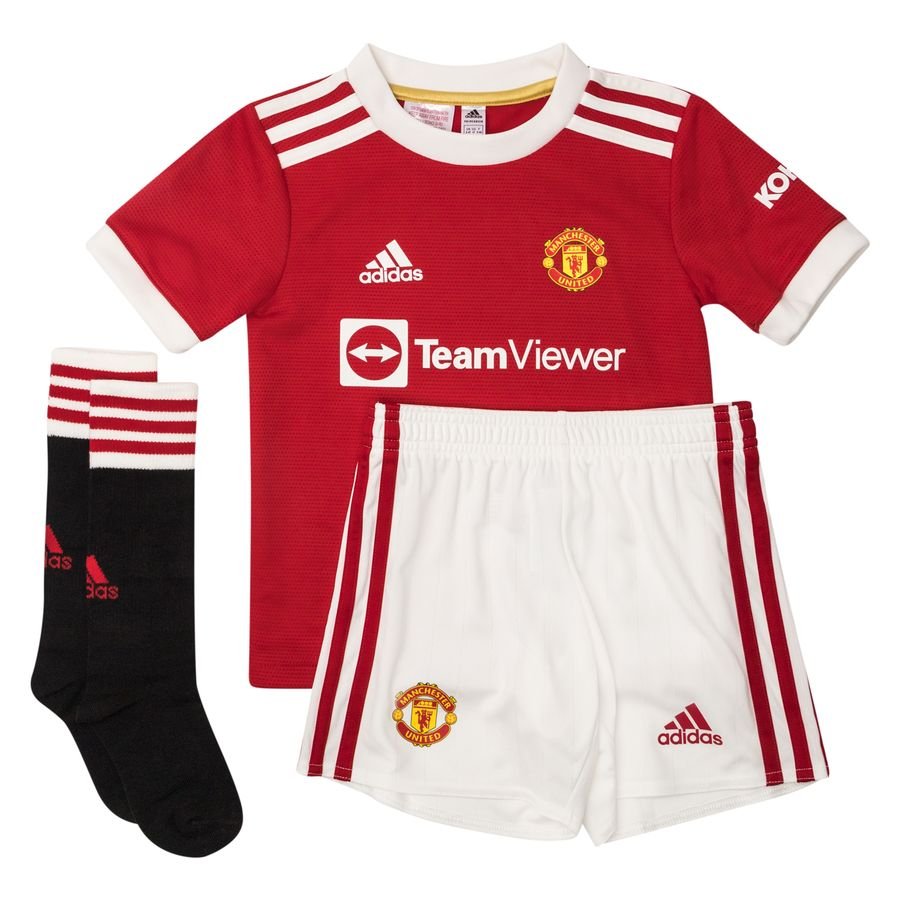 Manchester United Hjemmebanetrøje 2021/22 Mini-Kit Børn