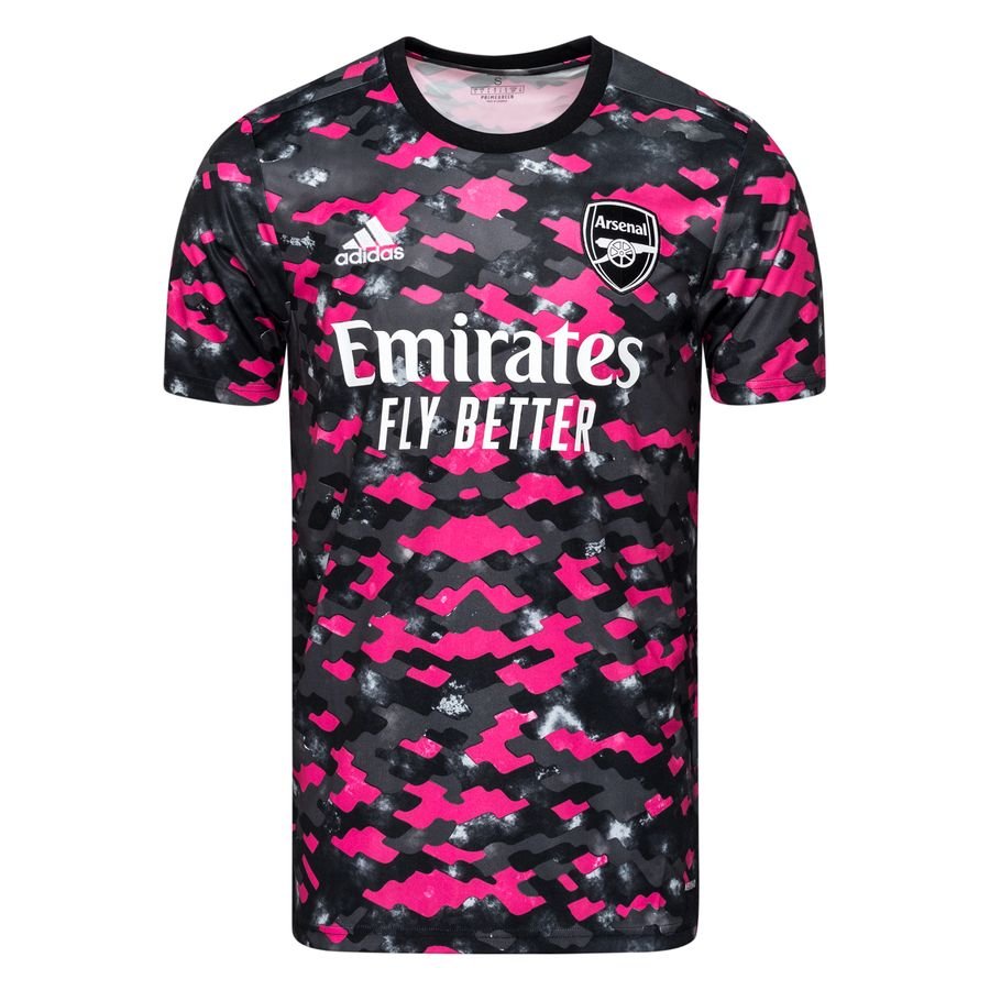 adidas Arsenal Trænings T-Shirt Pre Match - Pink/Grå/Sort thumbnail