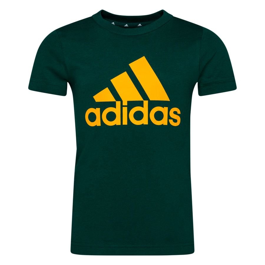 adidas T-Shirt Essentials Big Logo - Grøn/Orange Børn thumbnail
