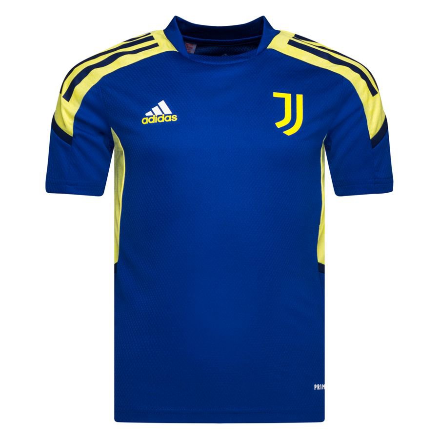 Juventus UCL Tränings T-Shirt - Blå/Gul Barn