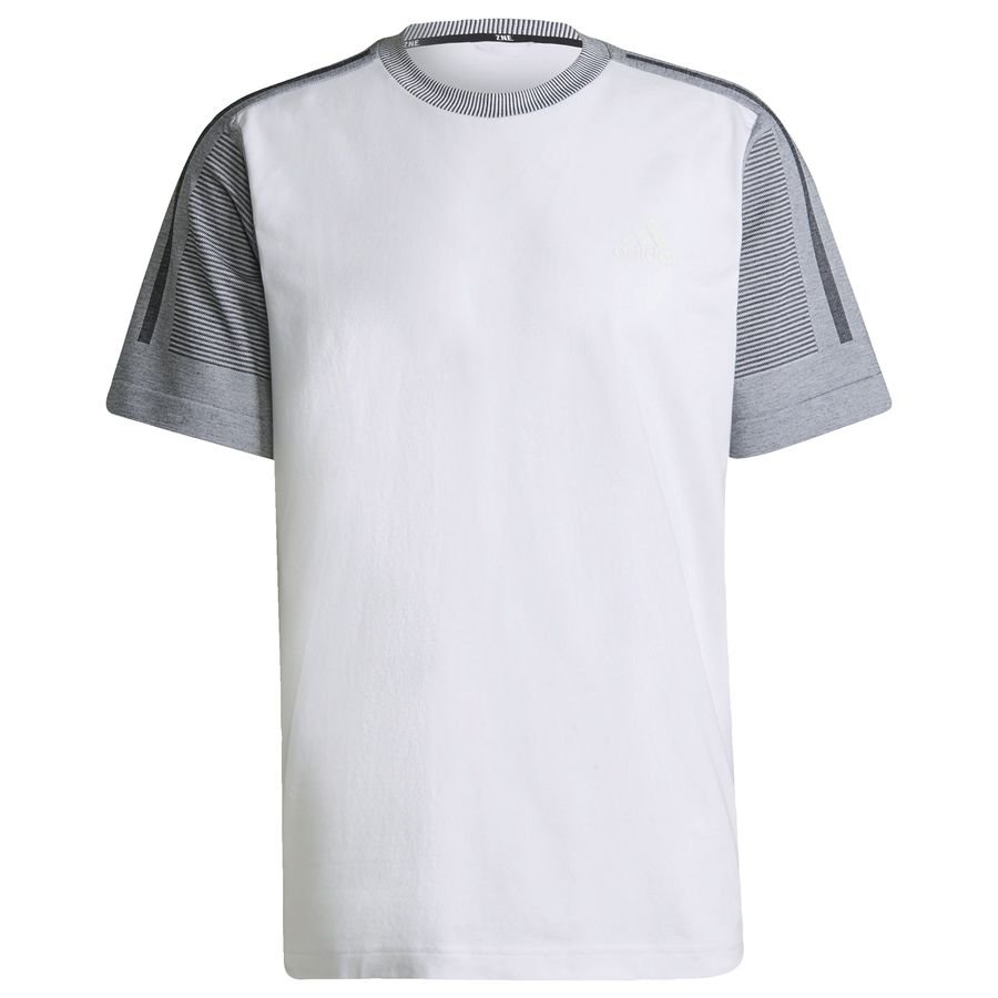 adidas Z.N.E. Sportswear Aeroknit T-Shirt White thumbnail