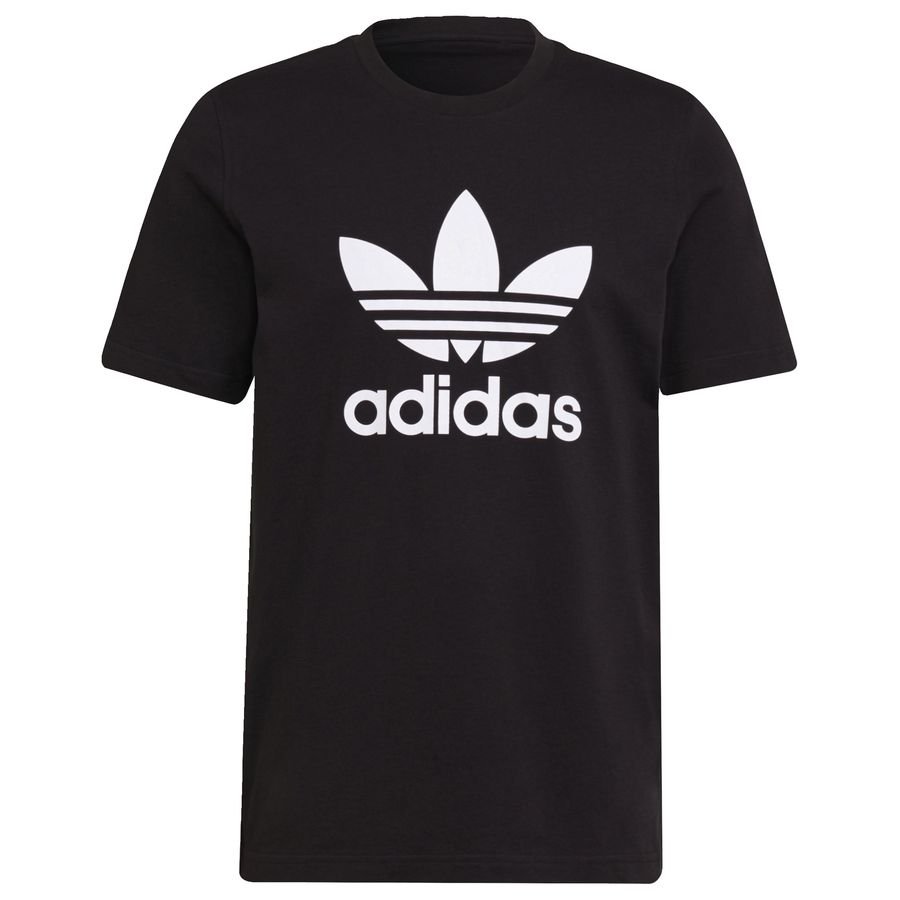 adidas Originals T-Shirt Trefoil - Sort/Hvid