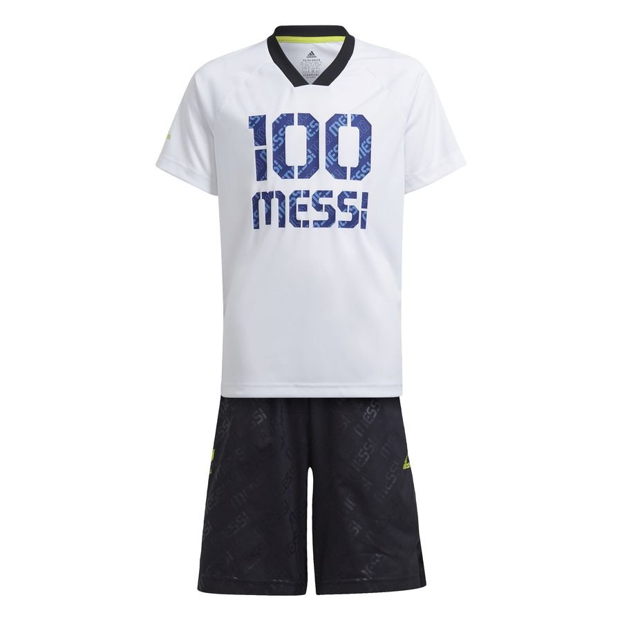 adidas Træningssæt Messi - Hvid/Navy Børn