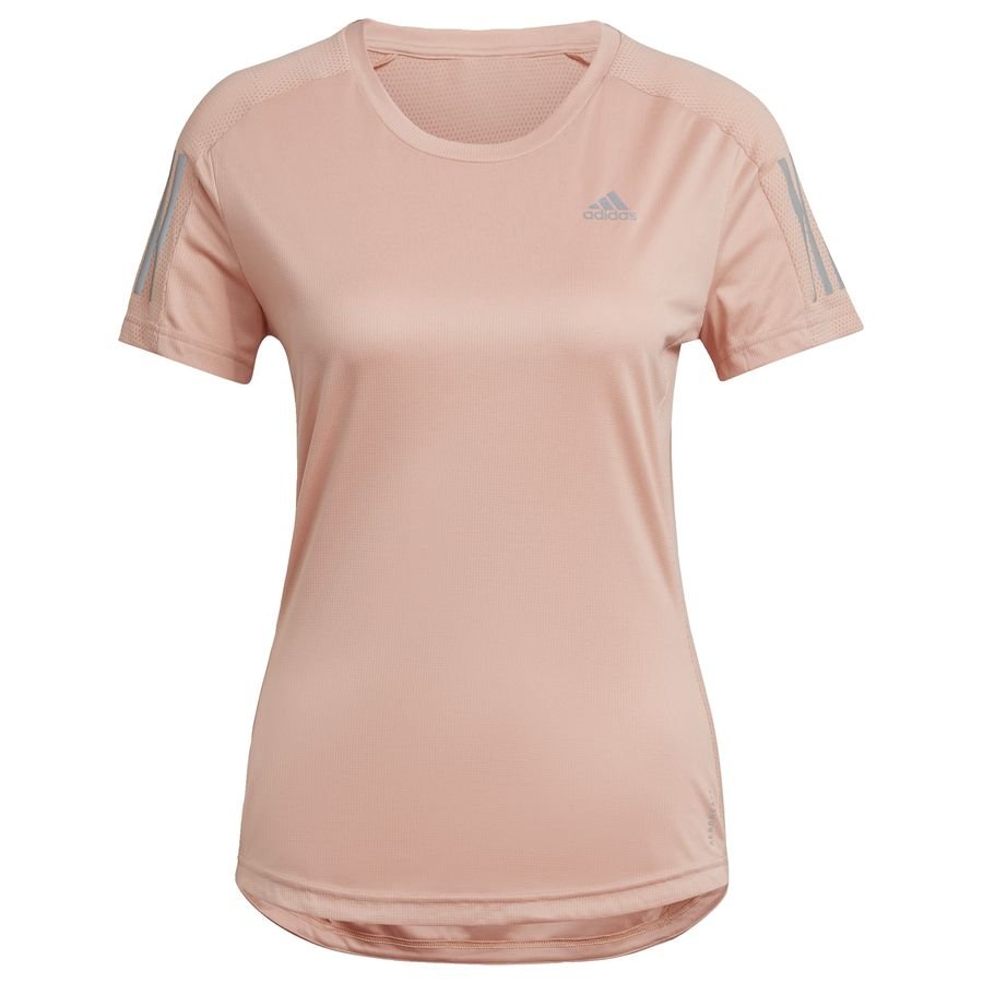 adidas Hardloopshirt Own The Run Roze Vrouw