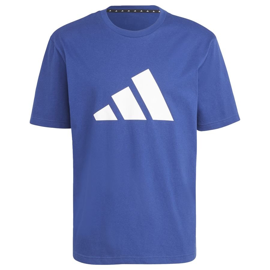 adidas T-Shirt Future Logo - Blå/Hvid thumbnail