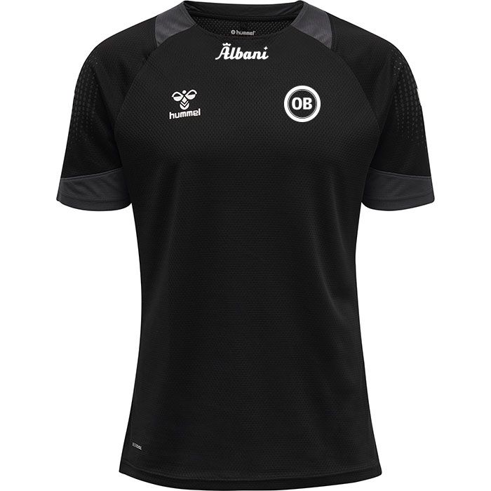 Odense Boldklub Lead Trænings T-Shirt - Sort thumbnail