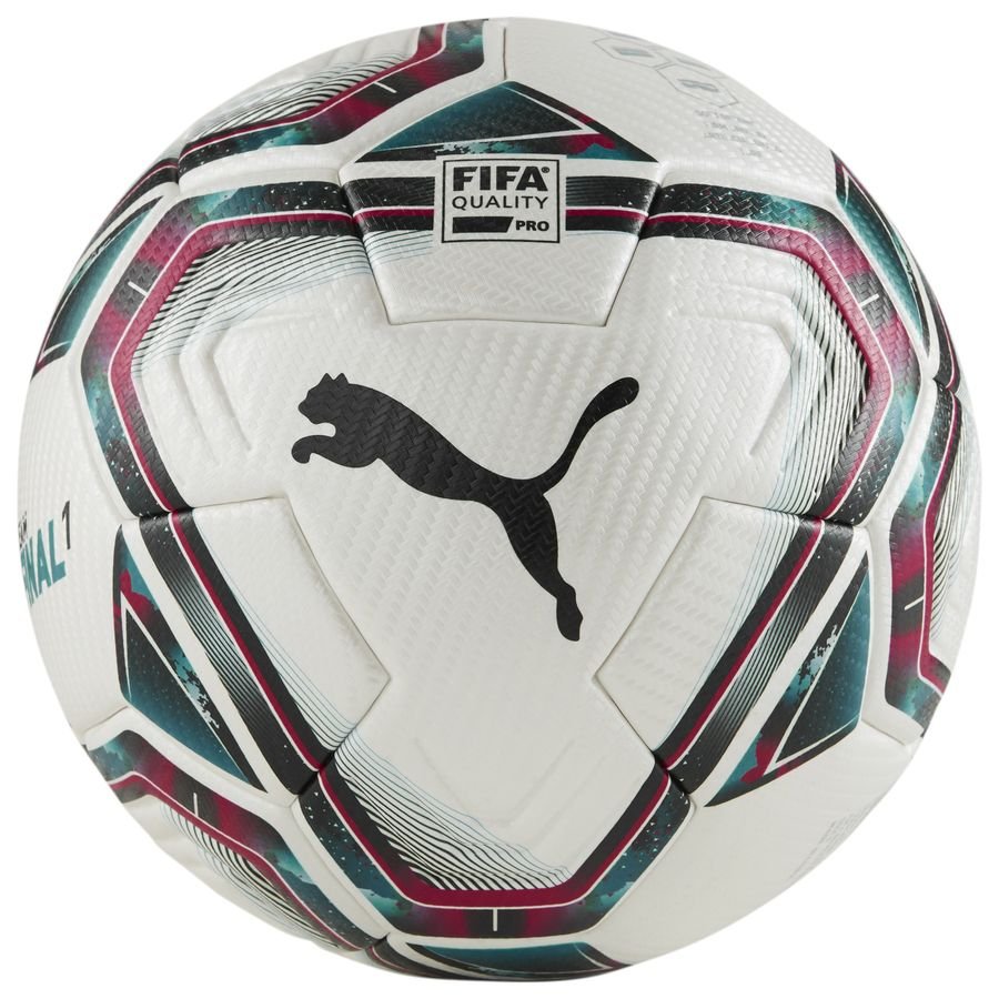 teamFINAL 21.1 FIFA Quality Pro Ball Puma White-Rose Red-Ocean Depths-Puma Black-Omphalodes