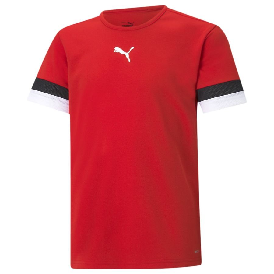 PUMA Trænings T-Shirt teamRISE - Rød/Sort Børn