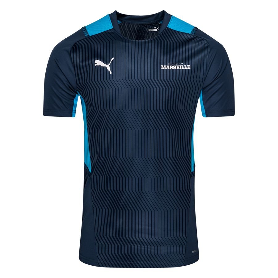 Marseille Tränings T-Shirt - Blå/Blå