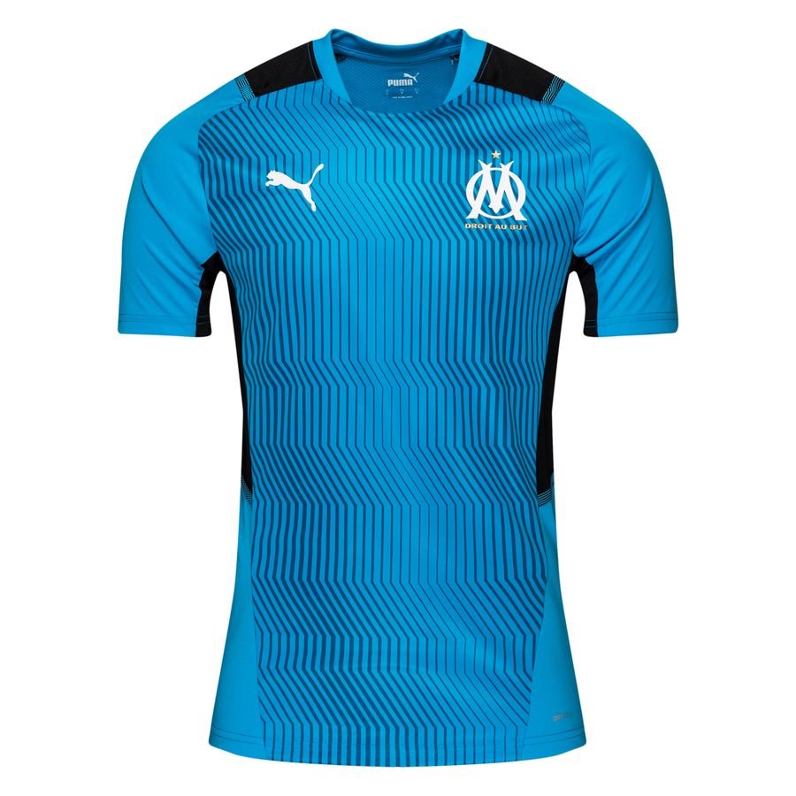 Marseille Tränings T-Shirt - Blå/Svart