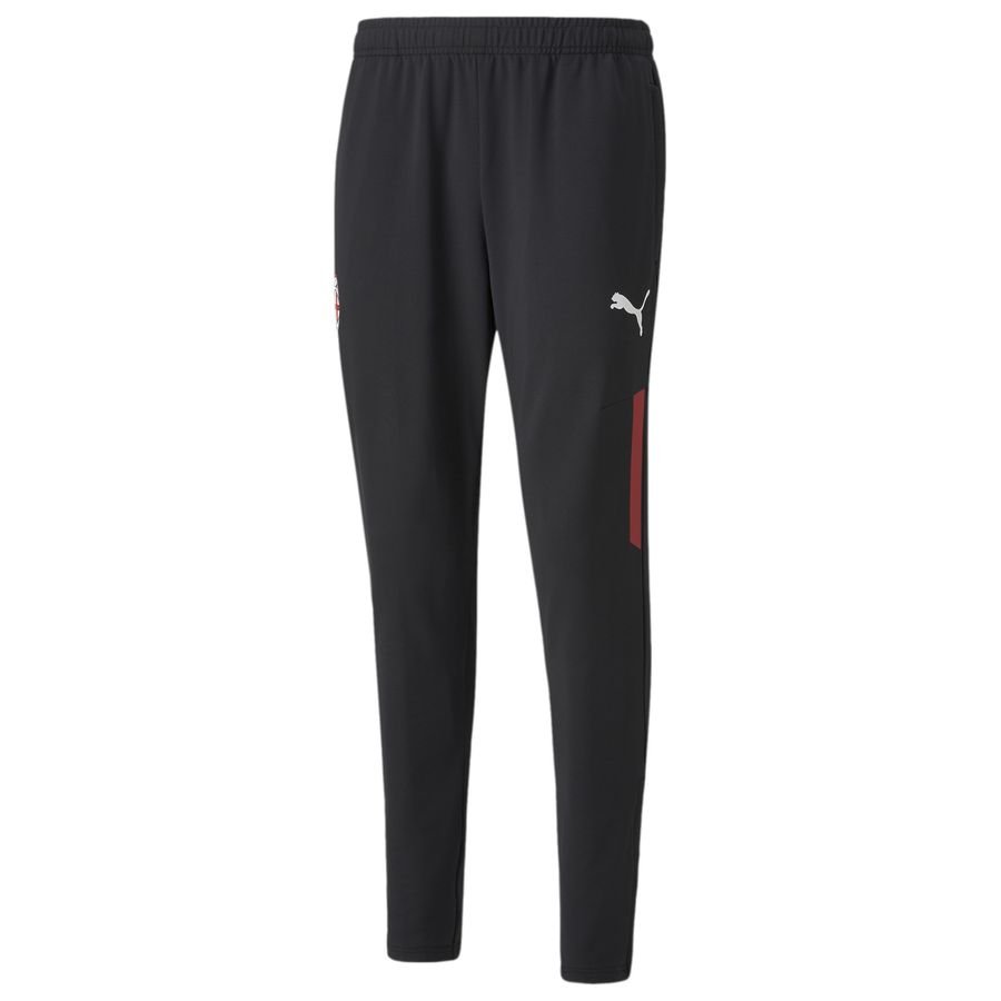 ACM Training Pants w/ pockets w/ zip legs (P4) Puma Black-Tango Red thumbnail