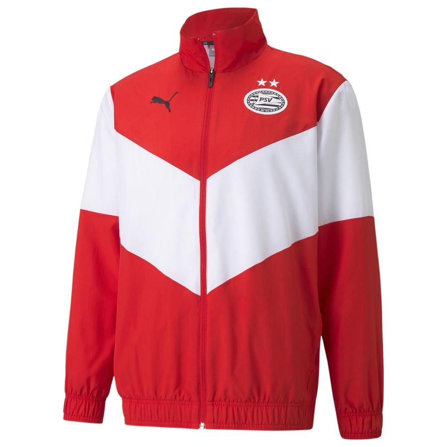PSV Prematch Jacket High Risk Red-Puma White thumbnail