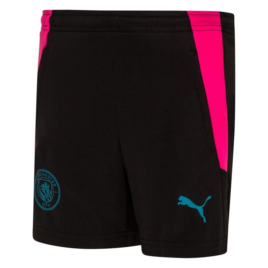 Manchester City Shorts - Svart/Navy Barn