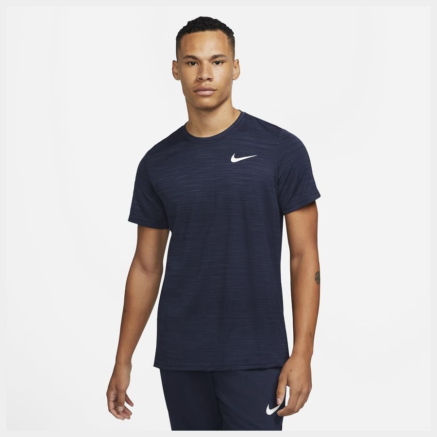 Nike Trænings T-Shirt Dri-FIT Superset - Navy/Grå/Hvid thumbnail