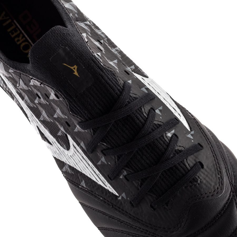 Mizuno Morelia Neo lll Elite FG Origami - Black/Galaxy Silver