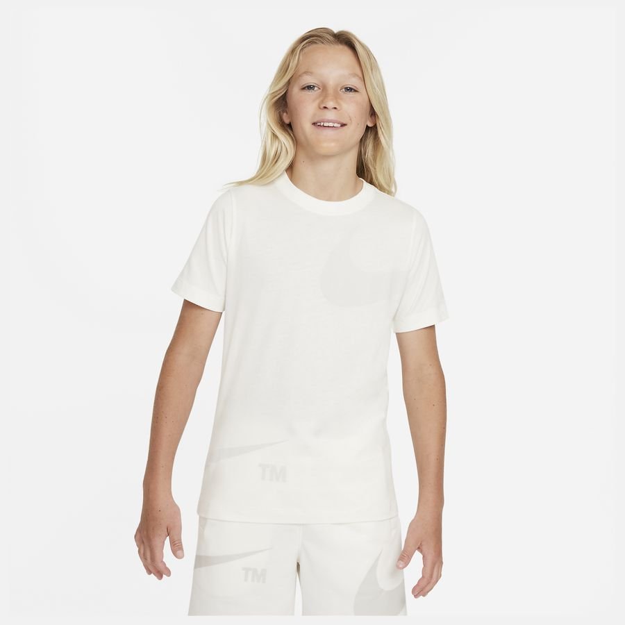 Nike T-Shirt NSW Swoosh - Hvid Børn thumbnail