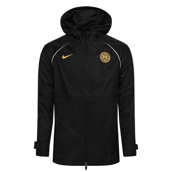 Inter Jacket AWF GX - Black/Truly Gold | www.unisportstore.com