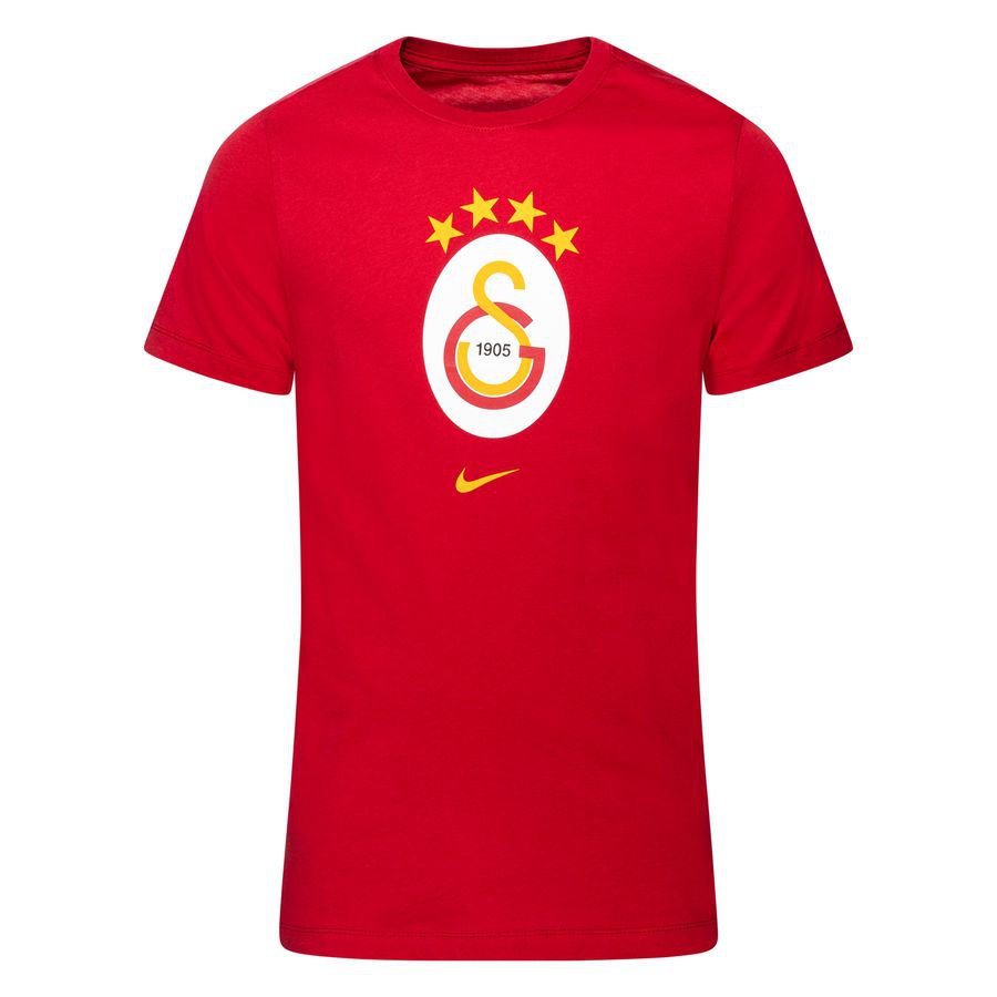 Galatasaray T-Shirt Evergreen Crest - Röd