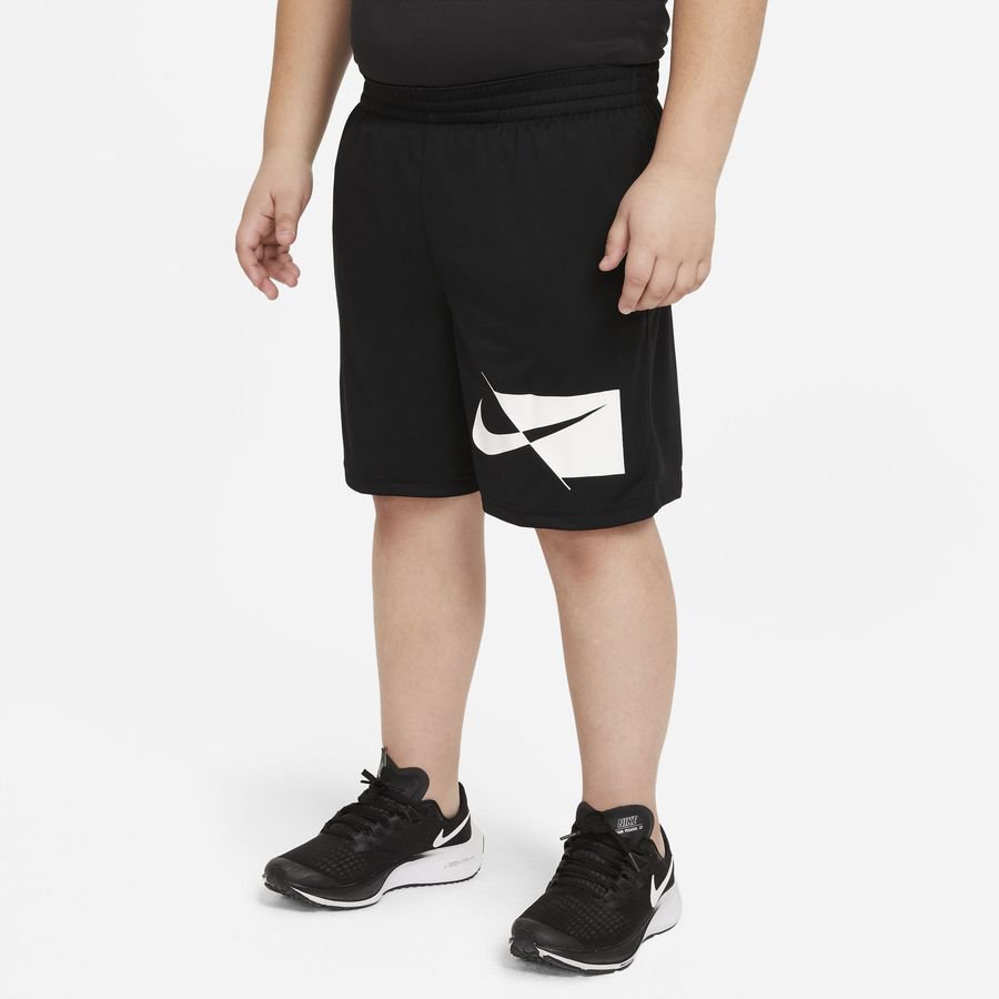 Nike Shorts Dri-FIT - Sort/Hvid Plus Size Børn thumbnail