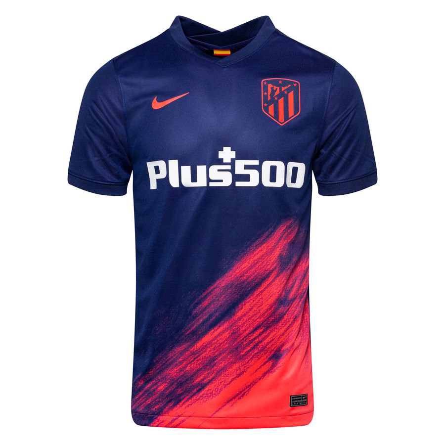 Nike Kids Atlético de Madrid 2021/22 Stadium Uit Voetbalshirt voor kids Blauw online kopen
