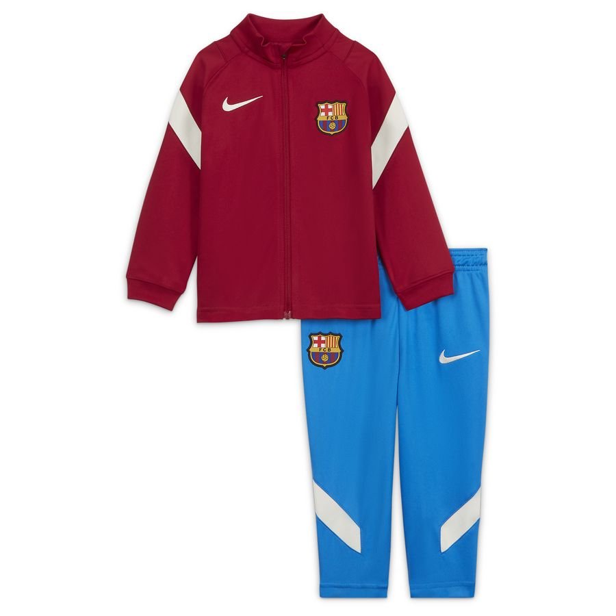 Nike FC Barcelona Strike Knit voetbaltrainingspak met Dri FIT voor baby's/peuters Rood online kopen