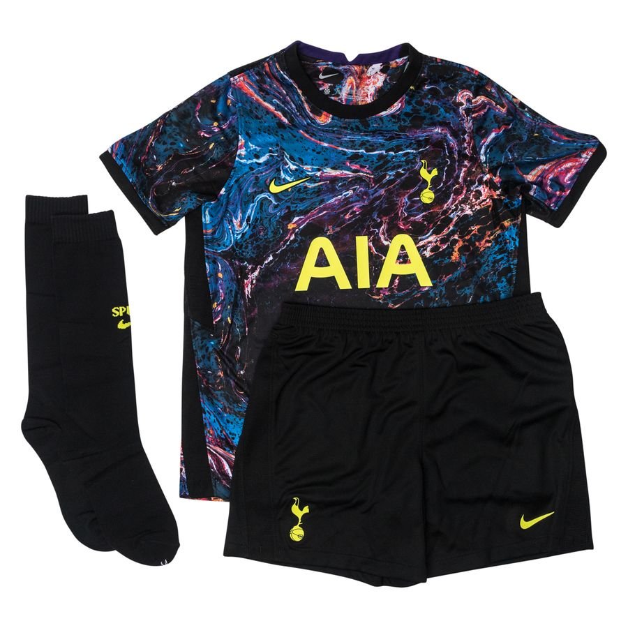 Nike Tottenham Hotspur FC 2021/22 Uit Voetbaltenue Black/Black/Venom Green Kind online kopen