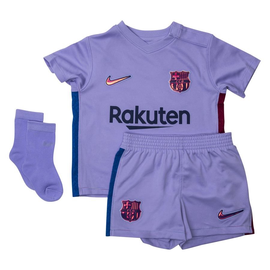 Barcelona Udebanetrøje 2021/22 Baby-Kit Børn