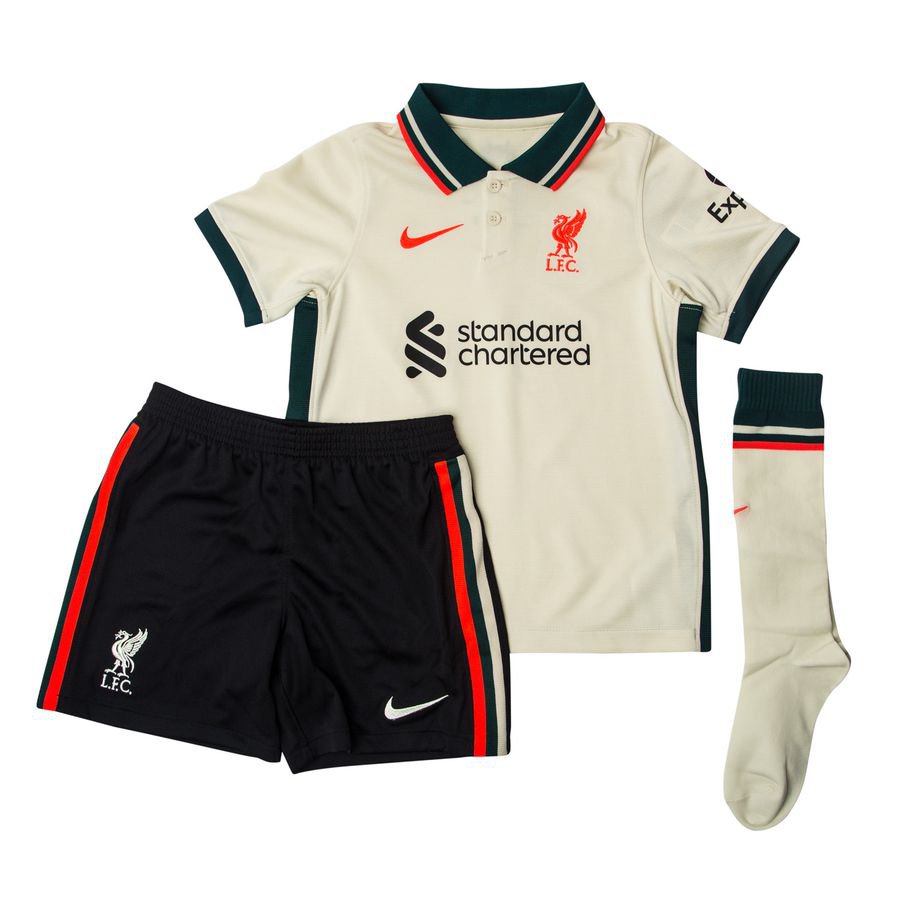 Nike Liverpool FC 2021/22 Uittenue Kinderen Pale Ivory/Fossil/Bright Crimson Kind online kopen