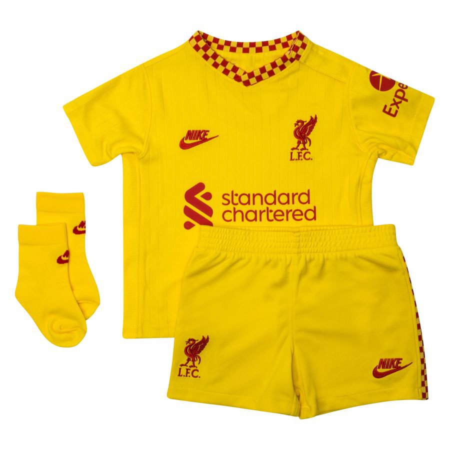 Liverpool 3. Trøje 2021/22 Baby-Kit Børn thumbnail