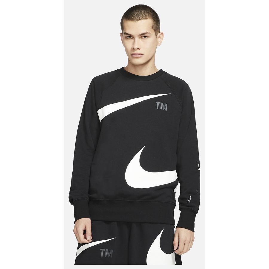 Nike Sportswear Swoosh-crewtrøje i fleece til mænd thumbnail